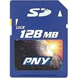 PNY 128 MB SD Secure Digital Flash Memory Card