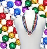 33 in 7mm Round Mardi Gras Beads Pack