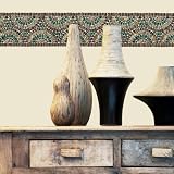 Mosaic Border Rub On Transfer Mural/Decorative Painting Wall Transfer
