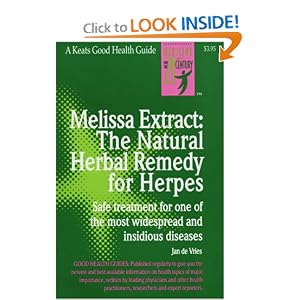 Melissa Extract: The Natural Remedy for Herpes by Jan de Vries
