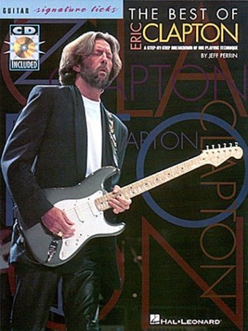 Hal Leonard The Best Of Eric Clapton - Signature Licks Guitar Tab Songbook with CD