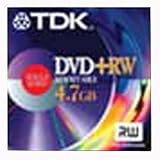 TDK DVD+RW Media 4.7GB (1-Pack)