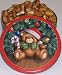 Gourmet Food : Scott's Cakes Garlic Pretzel Nuggets in a Christmas Teddy Bear Tin