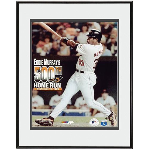Photo File Baltimore Orioles Eddie Murray 500th Home Run Framed Photo