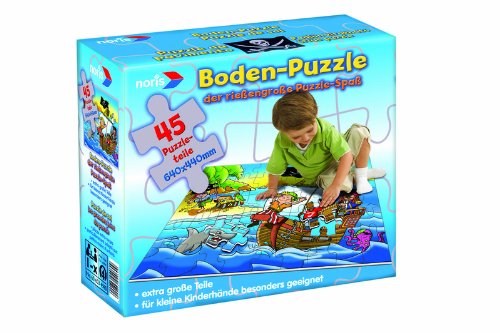 Noris-Spiele Noris 606034960 - Piraten Riesenpuzzle 45 tlg.