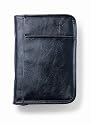Distressed Leather-Look, Black Med Bible Cover