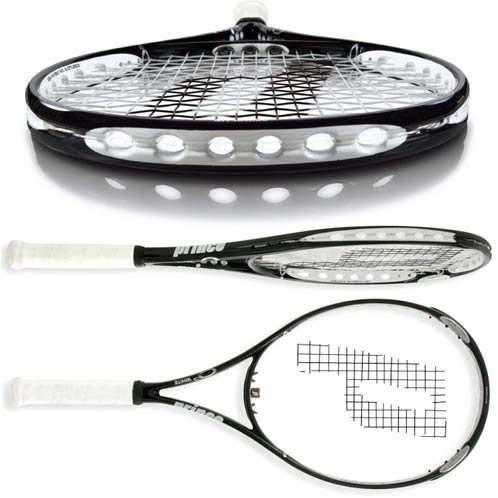Prince O3 White MP Tennis Racket