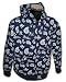 Kapuzen Zip-Weste New York Yankees navy/weiss