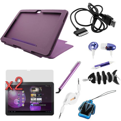 GTMax 9pc Accessories Bundle Kit Including: Purple 