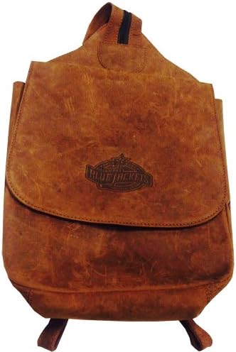 Columbus Blue Jackets Leather Inaugural Saddle Bag