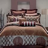 7PC- Full/Queen Marianna Duvet Cover Set By Hotel Collection