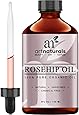 ArtNaturals Rosehip Oil - 100% Certified Organic - Pure Virgin, Cold Pressed & Unrefined 4oz - Best Natural moisturizer to heal Dry Skin, Fine Lines & Scars - Rose hip Seed Oil For Hair Face & Skin