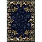 Home Dynamix Royalty 5 x 7 Navy 41004 Area Rug