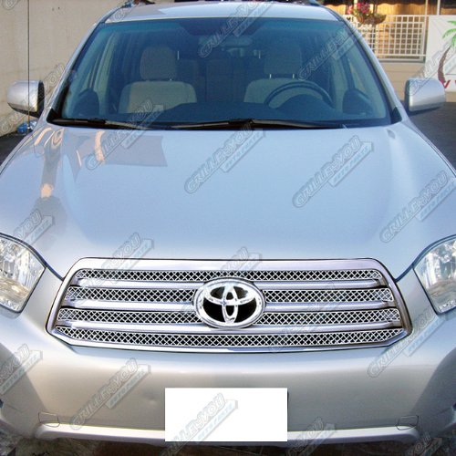 08 10 Toyota Highlander Stainless Steel Chrome X Mesh Grille Grill Bolton Insert Review Modessazmailov 08 10 Toyota Highlander Stainless Steel Chrome X Mesh Grille Grill Bolton Insert Review Modessazmailov