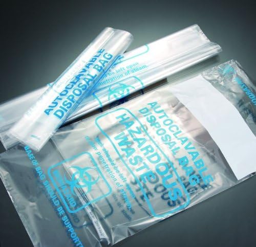 Autoclave Bags, 24" X 32", Clear, Printed, 200 per Case