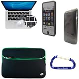 Gizmo Dorks Buy a Mac for College Combo (Green Trim / Black) for MacBook Pro 13 Inch