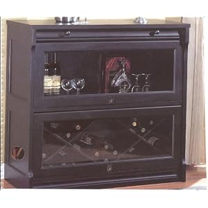 WINE CABINET BUFFETT SERVER BOOKCASE by