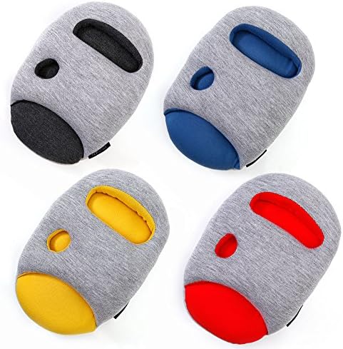 New design magical Mini Sleepy ostrich pillow office the nap pillow almohadas mini traveling glove piilows female travesseiro (Black)
