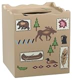Bacova Guild Mountain Retreat Tissue Cube