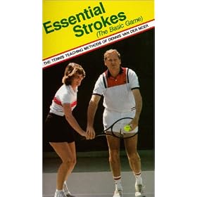 Essential Strokes (The Basic Game): The Tennis Teaching Methods of Dennis Van der Meer [VHS]