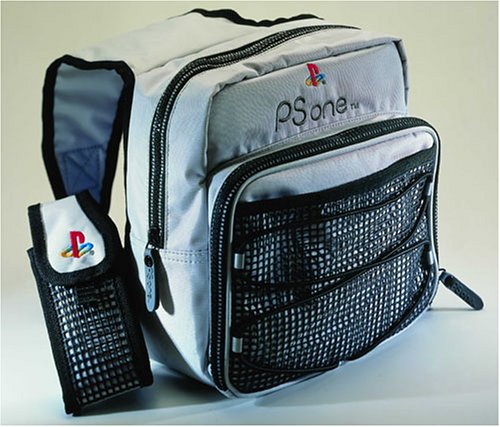 Childrens Toyshop  Video Games : Official Playstation PSOne Console Bag Carry Case with Mobile Phone Holder