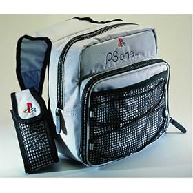 Official Playstation PSOne Console Bag Carry Case with Mobile Phone Holder