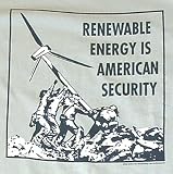 Renewable Energy Is American Security T-Shirt 2XL