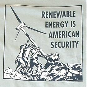 Renewable Energy Is American Security T-Shirt 2XL