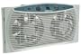 Holmes HAWF-2095 Twin Window Fan with Accutemp Digital Control