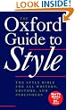 The Oxford Guide to Style (Language Reference)