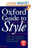 The Oxford Guide to Style (Language Reference)