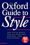 The Oxford Guide to Style (Language Reference)