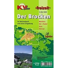 Freizeit Brocken 1 : 25 000