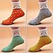 Minjie Soft Comfortable Novelty Cartoon Aminal Cat Crew Pattern Cotton Socks(4 Pairs)