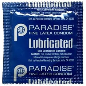 Paradise Lubricated Condoms 144 Pack