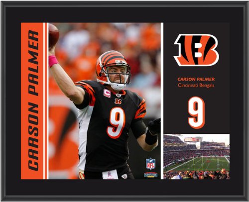 Mounted Memories Cincinnati Bengals Carson Palmer 10.5 x 13 Sublimated Plaque