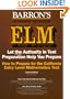 How to Prepare for the California Entry Level Mathematics Test (Barron's)
