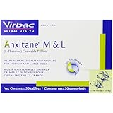 Virbac Anxitane Tablets, Medium/Large Dog, 100 mg, 30 Count