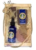 Gift crate with Stressless 4 oz. bar soap, Aroma Mist and soap shapes.