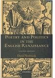 Cover of Poetry and Politics in the English Renaissance by David Norbrook 0199247196
