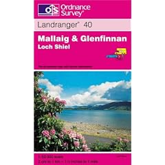 Mallaig and Glenfinnan, Loch Shiel (Landranger Maps)