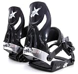 AMS Men's Snowboard Bindings Large / XLarge (Fits Sizes 8-13)