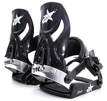 AMS Men's Snowboard Bindings Large / XLarge (Fits Sizes 8-13)