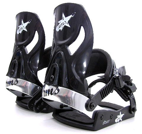 AMS Men's Snowboard Bindings Large / XLarge (Fits Sizes 8-13)