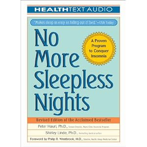 No More Sleepless Nights by Peter Hauri