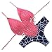 JIANLANPTT Women Sexy Bikini Padded Set Floral Swimwear Tassel Swimsuits SML