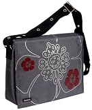 Laurex Notebook/Laptop/Messenger Bag (GUN METAL)