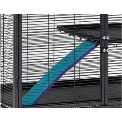 Midwest Homes for Pets Ferret/Critter Nation Ramp Cover (1 Pack), Purple/Teal