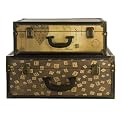 Decorative Rectangle Suitcases Set of 2