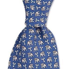 Yale Bulldogs Bulls and Y Neck Tie